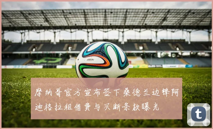 摩纳哥官方宣布签下桑德兰边锋阿迪格拉租借费与买断条款曝光